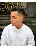 skin fade × high light