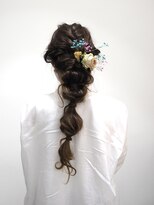 倶楽部ヘアーズ 醍醐本店(HAIR'S)&nbsp;【編みおろし】ぷっくり可愛いタマネギアレンジヘア