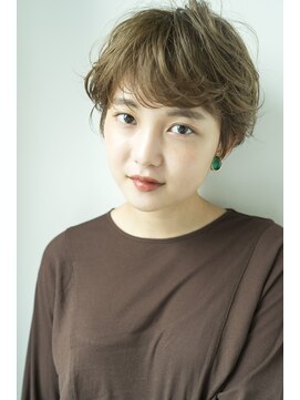 リト 自由が丘(Lit.) 【Lit.】 無造作カールナチュラルショート【担当YUKINA】