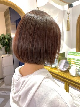 ロンドアベニール 北千住(Lond avenir) ブリーチなし ピンクベージュ 西田大樹