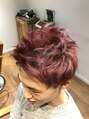 オリバ ヘアー(OLIBA HAIR)&nbsp;ビビットに色を出したいのであればブリーチカラー