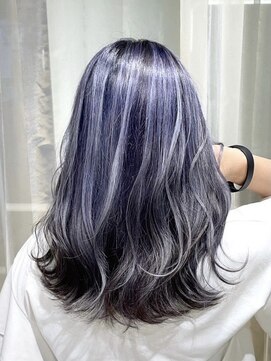 ハンナ 名古屋(HANNAH) グラデーション/シルバーカラー