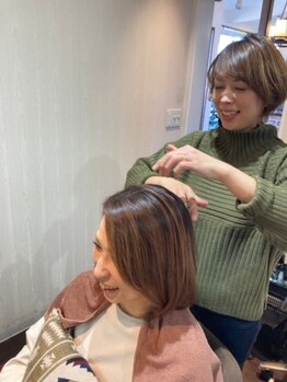 ルアナ ヘアーメイク(LUANA Hair Make)の写真/完全マンツーマンのサロン★経験豊富なスタッフによる丁寧な施術が嬉しい◎熟練技術で"美"を追求します♪