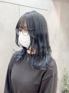 ヴェイン 渋谷(vain) 【vain#☆】レイヤーがかわいいロングウルフ