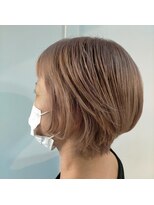 イヴァン アンド リズ 奈良店(IVAn ＆ LIZ)&nbsp;#インナーカラー#ミルクティーカラー