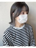 【Dico 上原】インナーカラー　シルバー