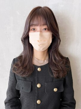 アイティーバイアルバム 藤沢店(IT by ALBUM) くびれヘアロング_くびれヘアアースカラー_ba370561