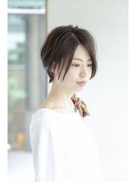 ルルディ バイ アフロディーテ銀座(luludi by APHRODITE) アンブレラカラー/こなれミディ/ウェーブパーマ/前髪/銀座