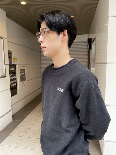 men's/メンズショート/ナチュラルメンズ/根本パーマ