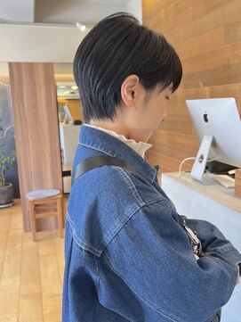 ヘア プロデュース キュオン(hair produce CUEON.) ハンサムショート/くびれショート/耳掛けショート