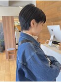 ハンサムショート/くびれショート/耳掛けショート