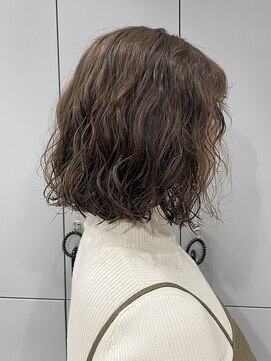 ウクラ バイ レシッド 池袋(uchla by rcid) ソフトスパイラルウェーブパーマ/前髪パーマ/ショコラベージュ