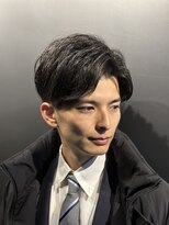 銀座 シノ(shino) <理容室>メンズ　ビジネススタイル　ナチュラルヘア　刈り上げ