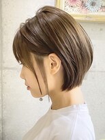 トト 船橋店(toto.)&nbsp;☆ハイライトダブルシアーカラーカールセミディ姫カット［船橋]