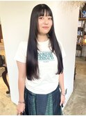 酸性ストレートパーマ 髪質改善 担当渡辺聖