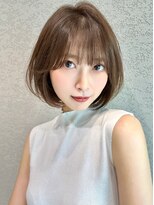 ロンド アンブル 四条烏丸(Lond ambre) 川村利幸/京都ボブ/グレージュ/四条烏丸ボブ