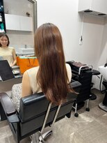 シアー 大阪梅田(SHEER.) 髪質改善カラー×ベージュブラウン【大阪梅田,中崎町美容室】