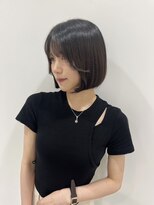 サボ(sabo) 韓国ヘア/顔まわり/韓国レイヤー/前髪カット/小顔/韓国風