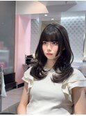 《xena/中島》姫カット×レイヤーカット×重めバング