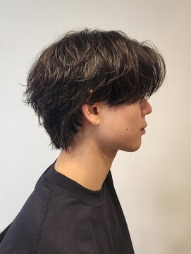 ニアウ 伊勢崎連取店(Niau) センターパートウルフニュアンスパーマ