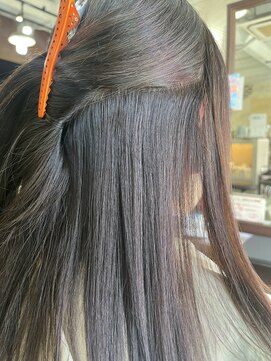 ビューティアンドスパ ガガ(GAGA) 髪質改善酸性ストレートで柔らかなストレートスタイル