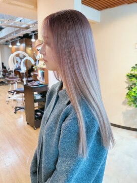 ロウバイレボ 柏(lou by revo) ミディアム/韓国風/レイヤーカット/顔回りカット/柏駅