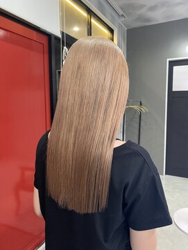 レド(LeDo) ミルクティーベージュ【四日市/ブリーチ/髪質改善】