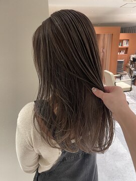 ノラギンザユー(NORA GINZA/U) ラベンダーグレージュハイライト