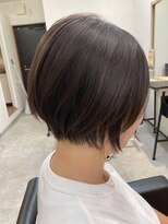 エルプラスヘアー 平尾店(L+hair) （40代）ショートボブ【トリートメントでくせ毛改善】