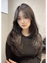 シエンゴールド(CIEN gold)&nbsp;レイヤーカット/韓国レイヤー/2way前髪#浜松駅#レイヤーカット