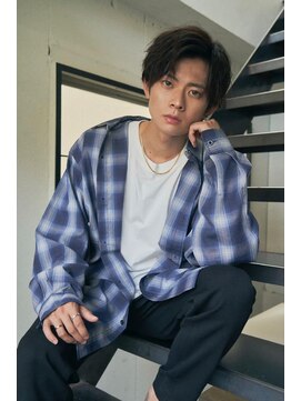 ハイレート ウニクス川越店(Hairate) 【Hairate本川越】センターパート×ラフカジュアル