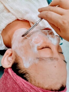 理容 ひまわりの写真/【守山区】当店人気のシェービングで清潔感・好感度・印象UP◎自分でできないことはプロにお任せ！