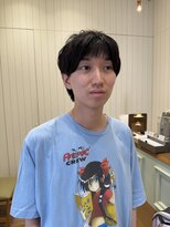 モリオフロムロンドン 大宮店(morio from London) 【かほ】シースルーマッシュ