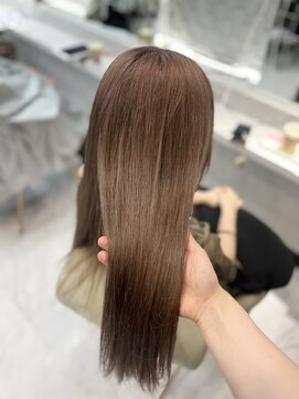 ジーナ 名駅(XENA.) 《Rena》ピンクブラウン/名古屋/ブリーチ