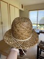 日日ヘアサロン&nbsp;沖縄の琉球パナマハットづくりの勉強中です。