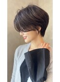 大人ショートボブ 20代30代40代ヘア 小顔 大阪クビレ茨木