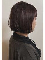 ノブ(NOB.)&nbsp;深みのあるブラウンカラーボブ