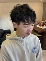 ヘアースペースマーズ&nbsp;メンズショートパーマ