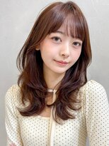 アグノス 青山(Agnos)&nbsp;小顔ワンカールレイヤーカット黒髪クラゲヘアー艶感うる艶髪