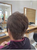 大人女性　ふんわりパーマスタイル