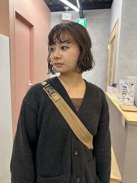 【能田花音】ミニボブパーマ！