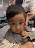 キッズカット男の子短め前髪アクティブショートオール世代本厚木