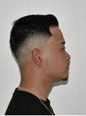 短髪フェード