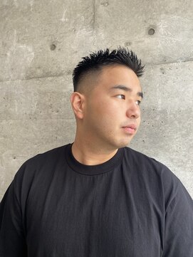 レンゲン(LENGEN) メンズパーマフェードバーバーツイスト理容室カット