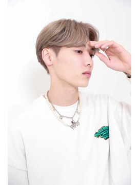 ルースト 京都四条大宮店(ROOST) センターパート/ブリーチ/ダブルカラー/men's