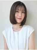 レイヤーボブ/ダークアッシュ×髪質改善/艶髪20代30代p上尾