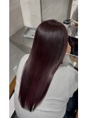 髪質改善カラーで作る、色落ちまで洗練hair
