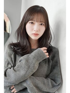 クム(kumu) 【kumu】ミディアムレイヤー/顔周りカット/栄/名古屋