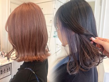 アブニールドール 大山台店の写真/派手すぎない上品なデザインカラーが大人気◎[柏/髪質改善/白髪ぼかし/白髪染め/レイヤーカット/学割U24]