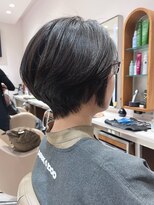 ピークアブー アヴェダ ギンザシックス(PEEK-A-BOO AVEDA GINZASIX)&nbsp;ショートボブ丸みボブ簡単スタイリング黒髪◆